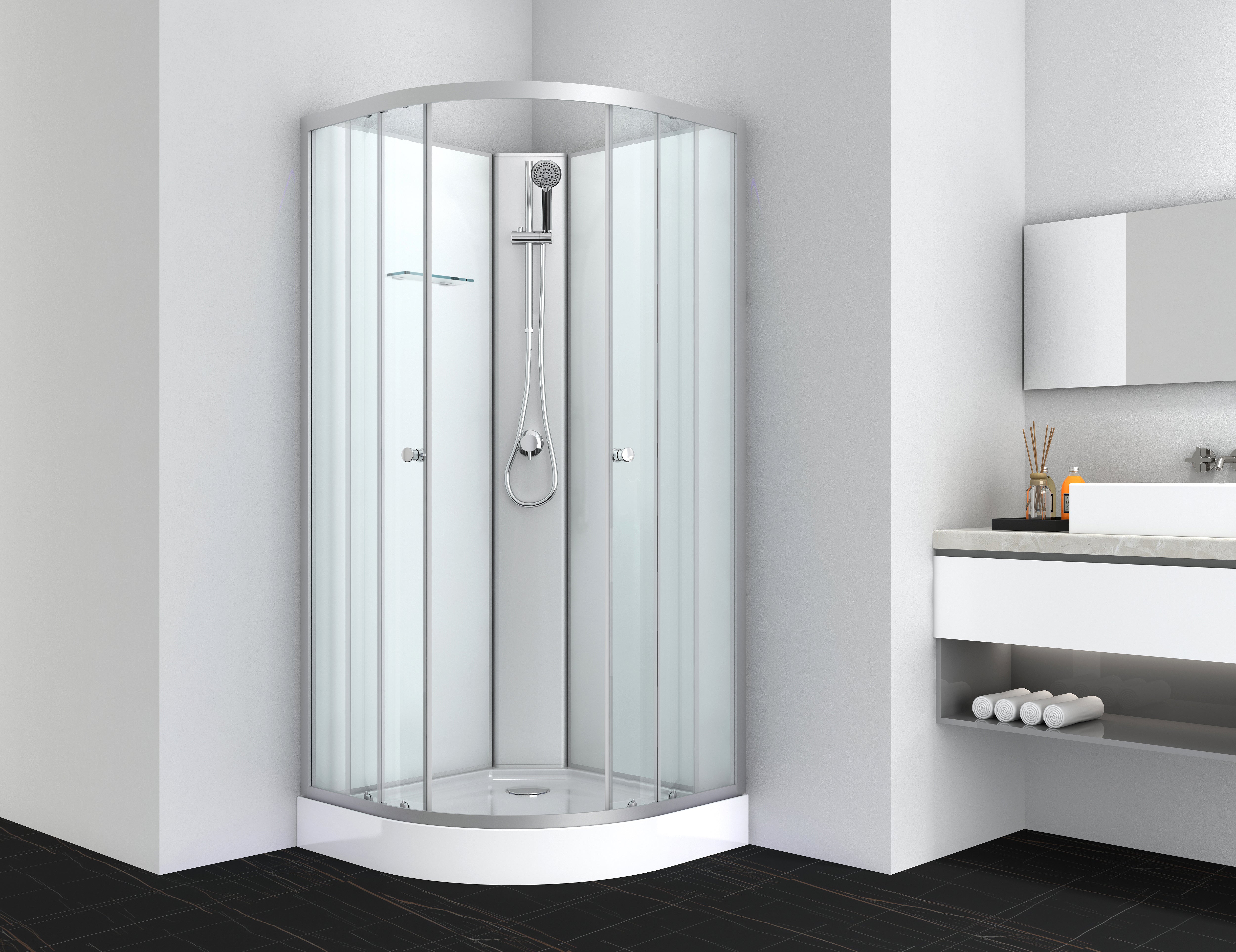 Complete shower enclosure IDEA 80x80x203 cm