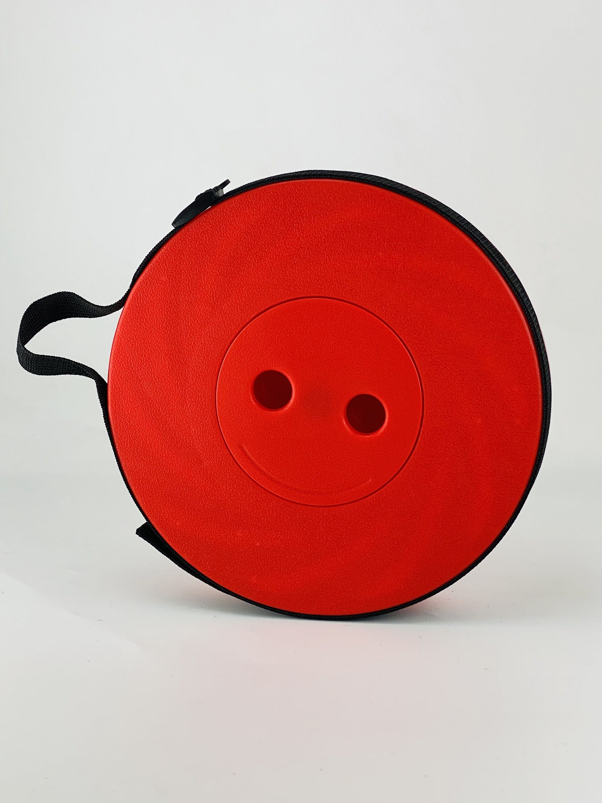Portable telescopic stool with shoulder strap in 3 different colors