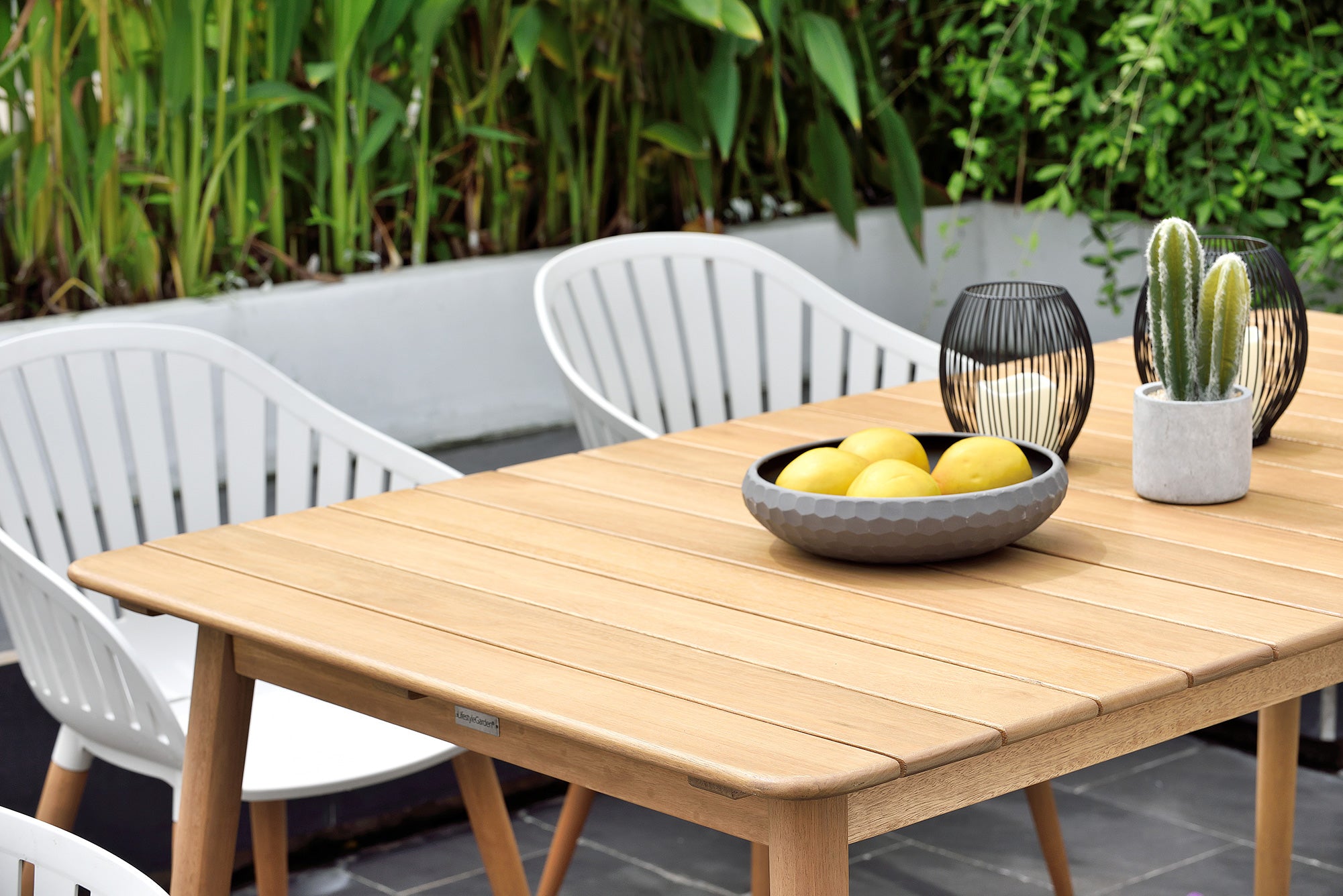 Nassau table rectangular 160x90x75 cm