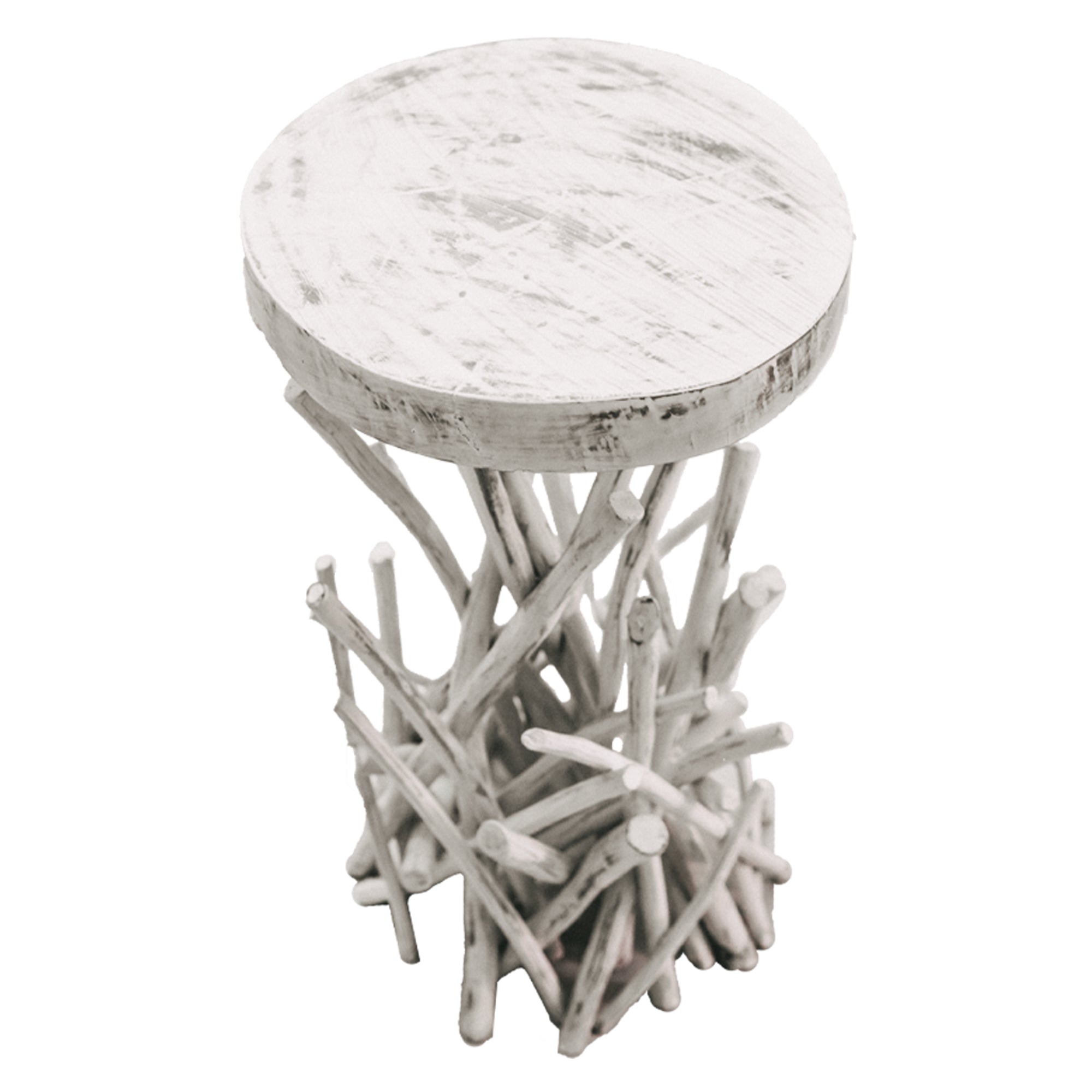 Hocker Classic Big weiß