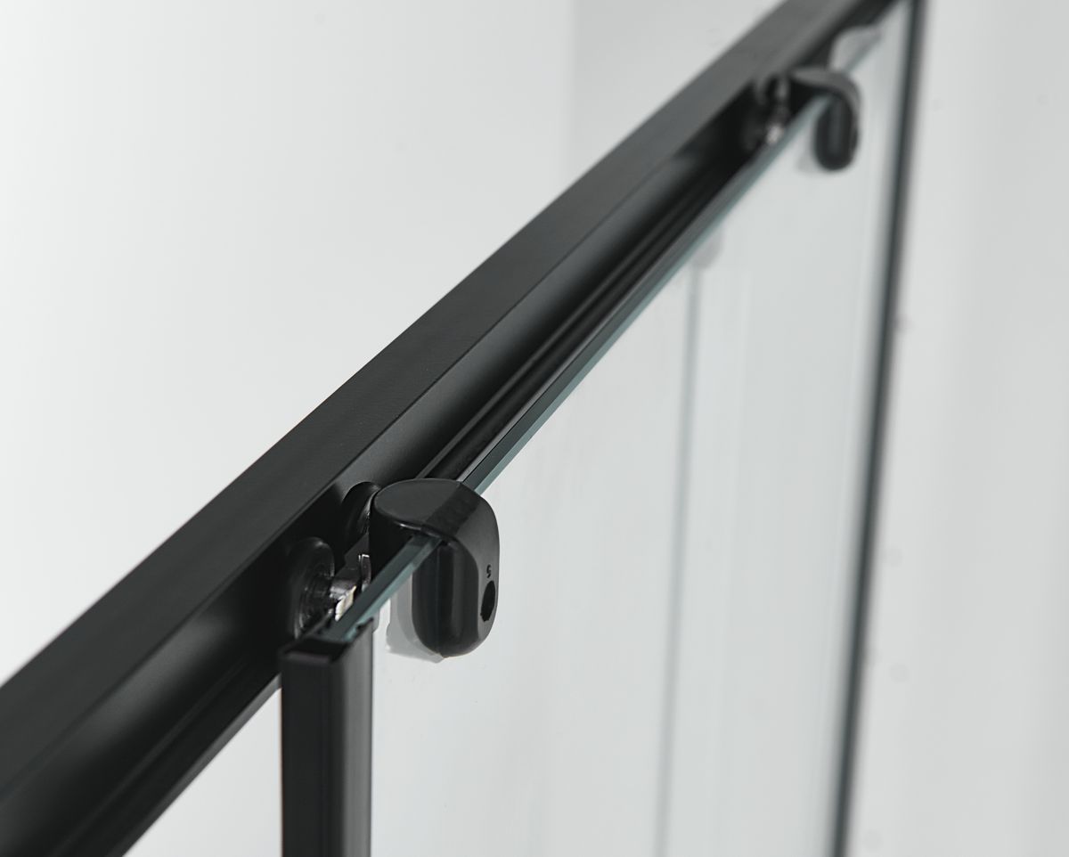 Elite Black sliding door in 2 different sizes