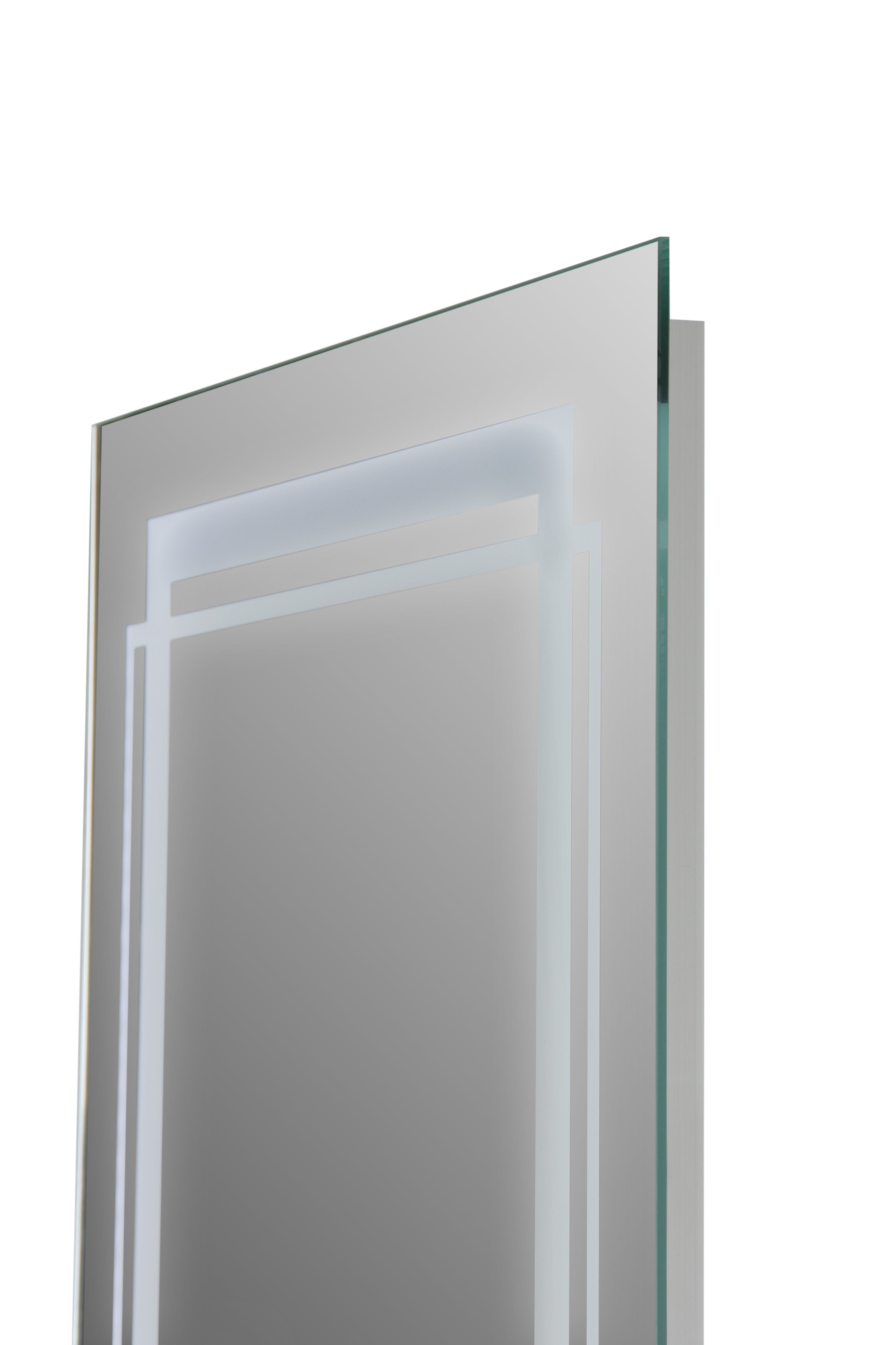 Mirror with indirect lighting 60x80 cm