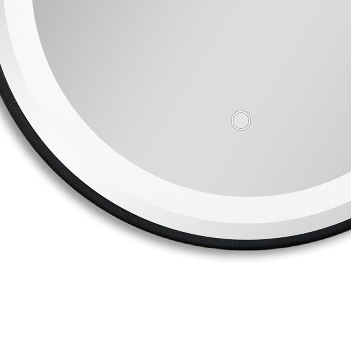 Mirror with indirect lighting 60x60 cm | Round